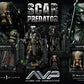 The Alien vs. Predator Estatua Museum Masterline Series 1/3 Scar Predator 93 cm - Z POP Toys