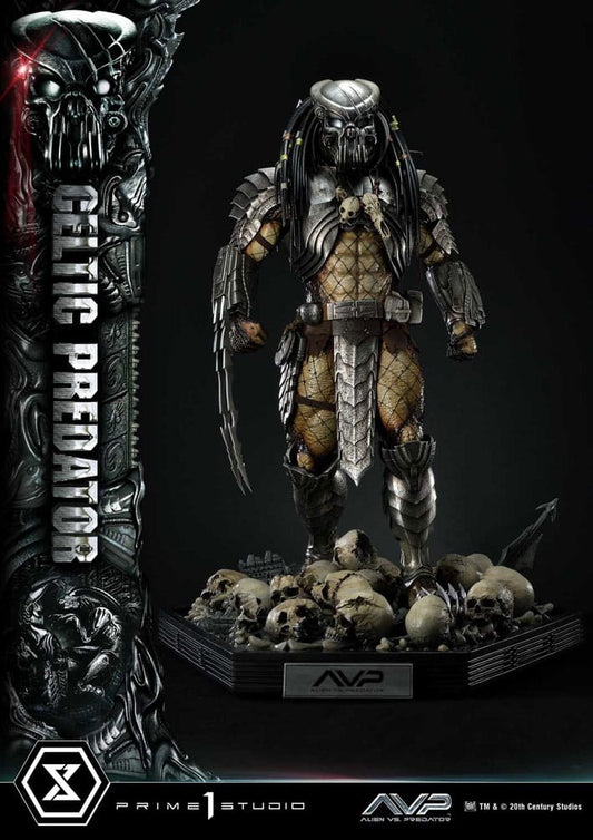 The Alien vs. Predator Estatua Museum Masterline Series 1/3 Celtic Predator 95 cm - Z POP Toys
