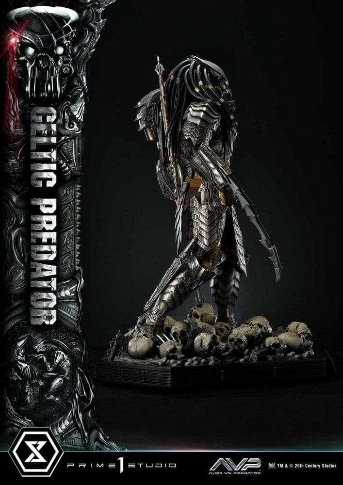 The Alien vs. Predator Estatua Museum Masterline Series 1/3 Celtic Predator Bonus Ver. 95 cm - Z POP Toys