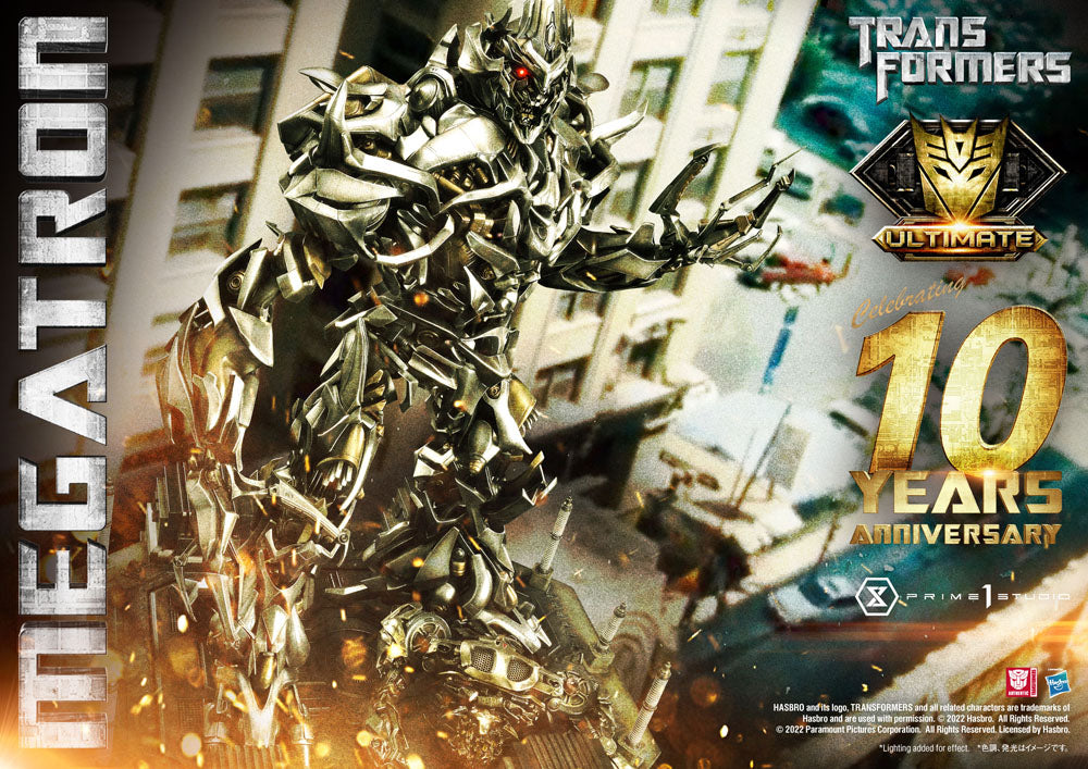 Transformers Estatua Museum Masterline Megatron Ultimate Bonus Version 84 cm - Z POP Toys