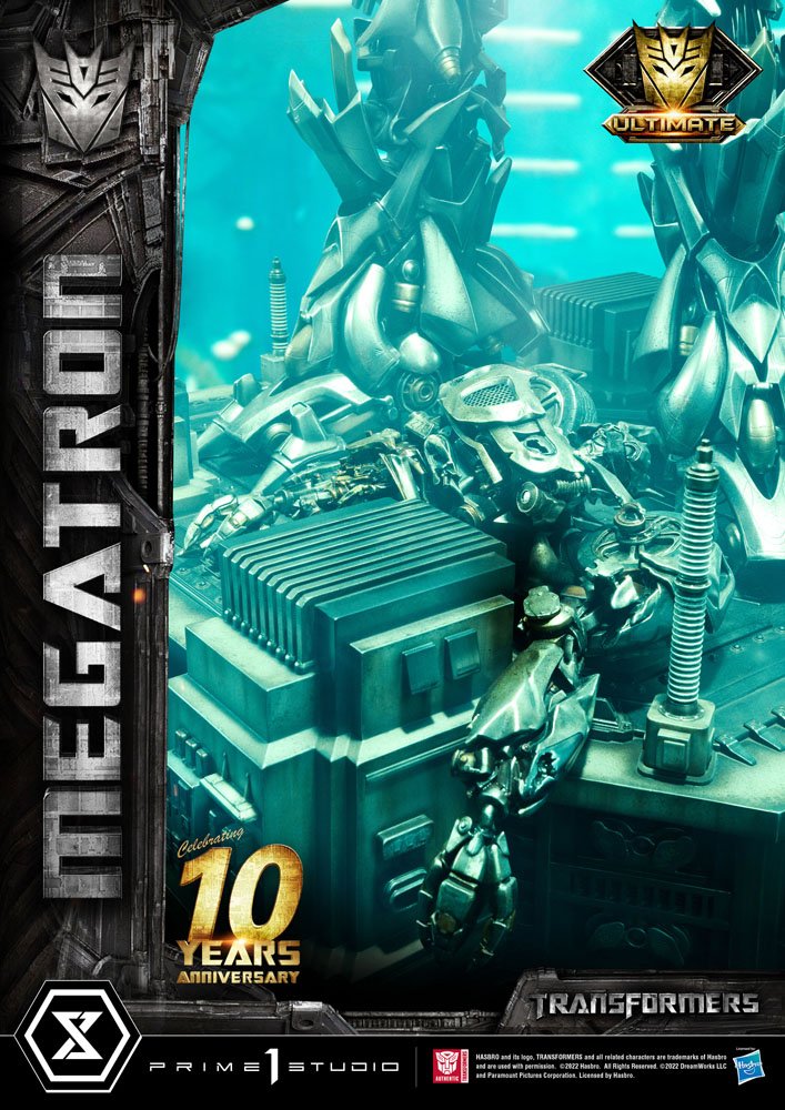 Transformers Estatua Museum Masterline Megatron Ultimate Bonus Version 84 cm - Z POP Toys