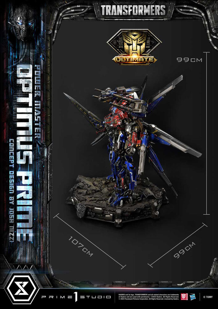 Transformers Museum Masterline Estatua Powermaster Optimus Prime Concept by Josh Nizzi Ultimate Version 99 cm - Z POP Toys
