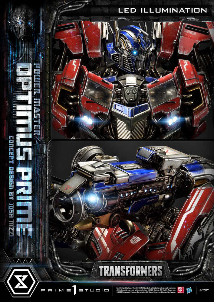 Transformers Museum Masterline Estatua Powermaster Optimus Prime Concept by Josh Nizzi Ultimate Version 99 cm - Z POP Toys