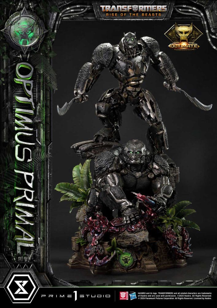 Transformers: Rise of the Beasts Museum Masterline Estatua Optimus Primal Ultimate Version 72 cm - Z POP Toys