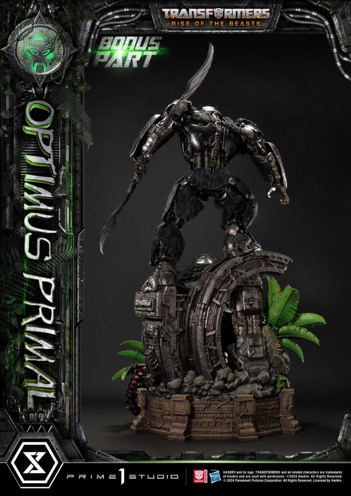 Transformers: Rise of the Beasts Museum Masterline Estatua Optimus Primal Ultimate Bonus Version 72 cm - Z POP Toys