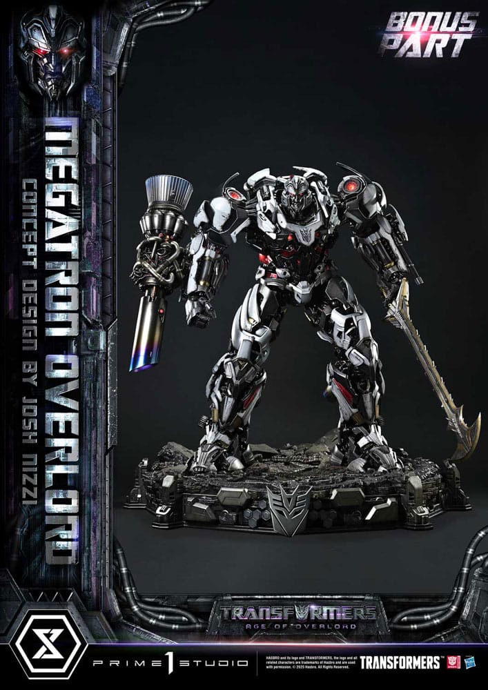 Transformers Generations I Museum Masterline Estatua Megatron Overlord (Design by Josh Nizzi) Bonus Version 89 cm - Z POP Toys