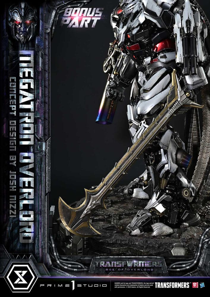 Transformers Generations I Museum Masterline Estatua Megatron Overlord (Design by Josh Nizzi) Bonus Version 89 cm - Z POP Toys