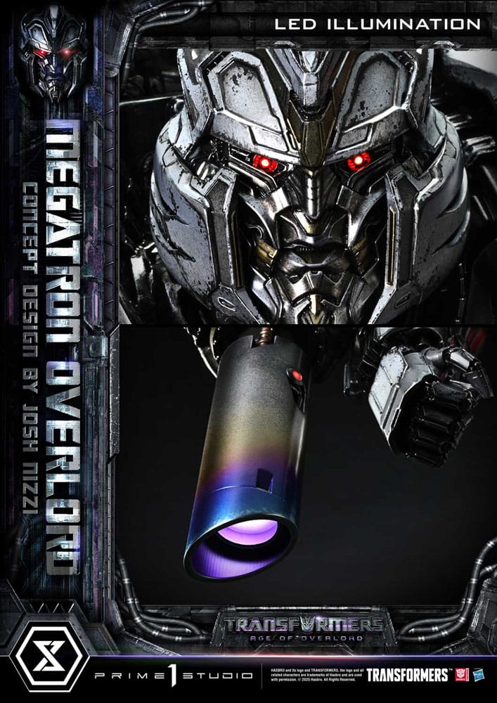 Transformers Generations I Museum Masterline Estatua Megatron Overlord (Design by Josh Nizzi) Bonus Version 89 cm - Z POP Toys