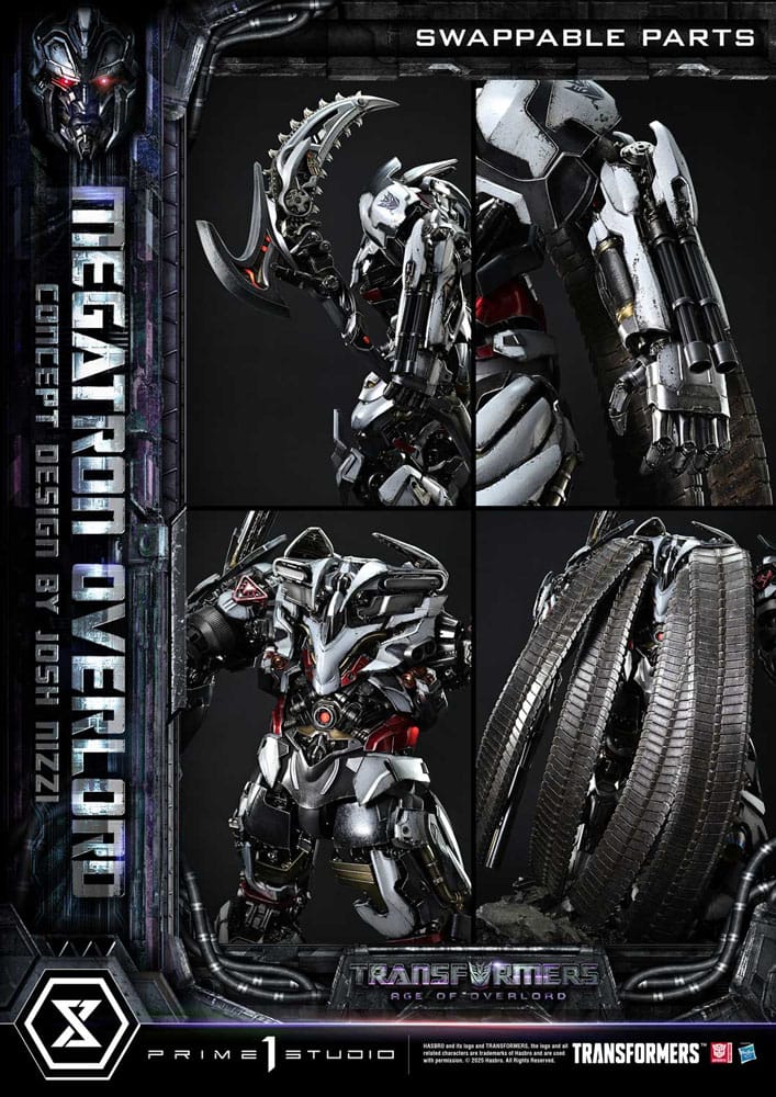 Transformers Generations I Museum Masterline Estatua Megatron Overlord (Design by Josh Nizzi) Bonus Version 89 cm - Z POP Toys