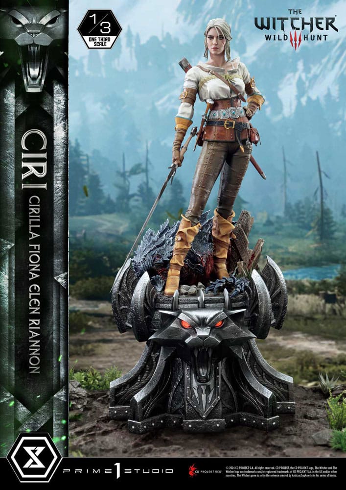 The Witcher 3: Wild Hunt Museum Masterline Estatua 1/3 Wild Hunt Ciri Fiona Elen Riannon 81 cm - Z POP Toys