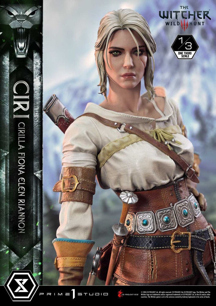 The Witcher 3: Wild Hunt Museum Masterline Estatua 1/3 Wild Hunt Ciri Fiona Elen Riannon 81 cm - Z POP Toys