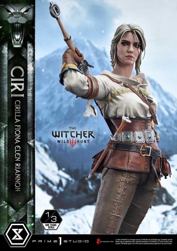 The Witcher 3: Wild Hunt Museum Masterline Estatua 1/3 Wild Hunt Ciri Fiona Elen Riannon 81 cm - Z POP Toys