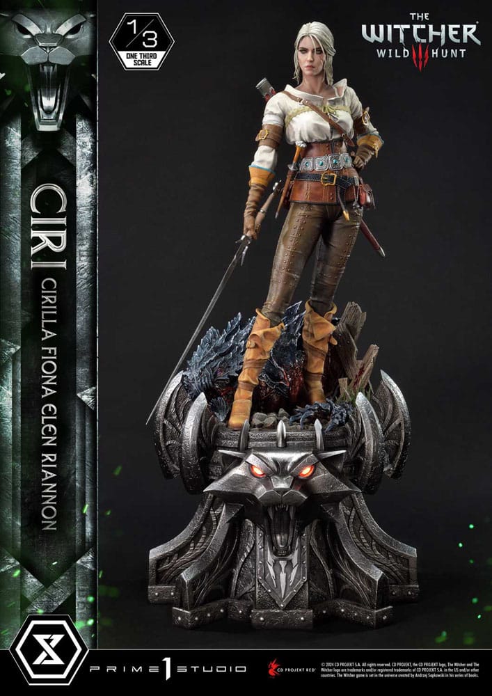 The Witcher 3: Wild Hunt Museum Masterline Estatua 1/3 Wild Hunt Ciri Fiona Elen Riannon 81 cm - Z POP Toys