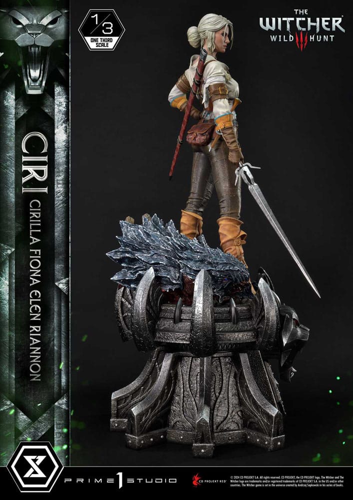 The Witcher 3: Wild Hunt Museum Masterline Estatua 1/3 Wild Hunt Ciri Fiona Elen Riannon 81 cm - Z POP Toys