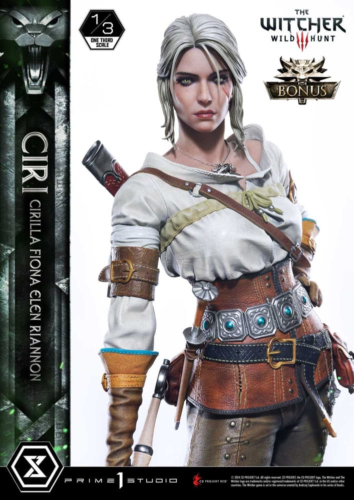The Witcher 3: Wild Hunt Museum Masterline Estatua 1/3 Wild Hunt Ciri Fiona Elen Riannon Bonus Version 81 cm - Z POP Toys