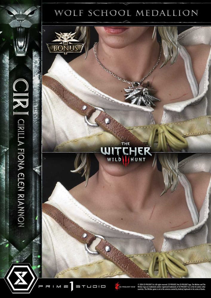 The Witcher 3: Wild Hunt Museum Masterline Estatua 1/3 Wild Hunt Ciri Fiona Elen Riannon Bonus Version 81 cm - Z POP Toys
