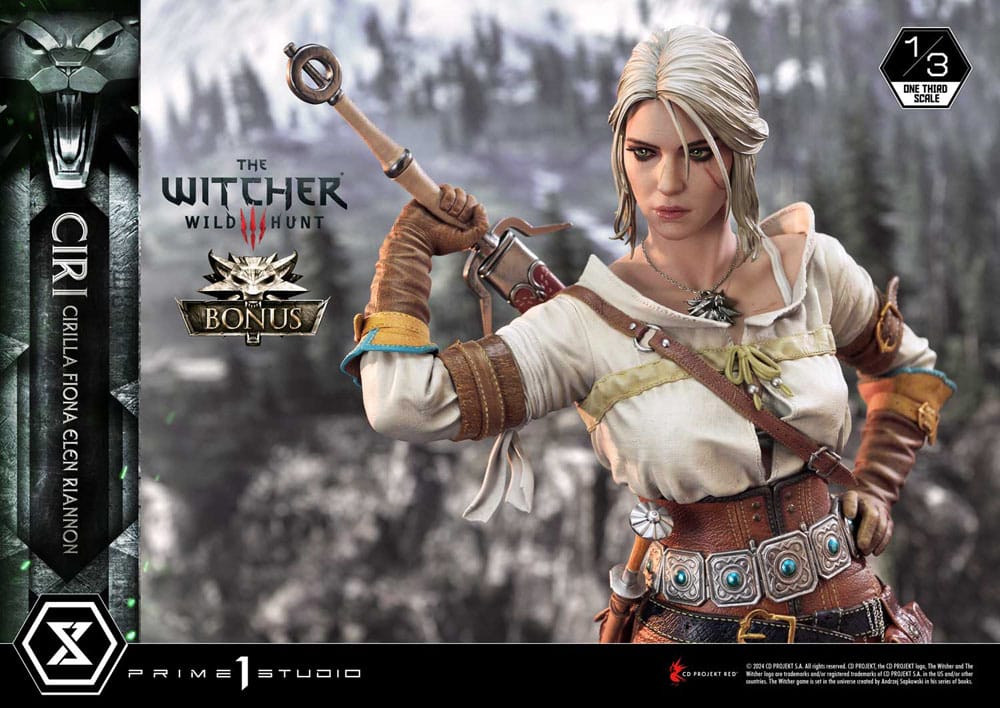 The Witcher 3: Wild Hunt Museum Masterline Estatua 1/3 Wild Hunt Ciri Fiona Elen Riannon Bonus Version 81 cm - Z POP Toys