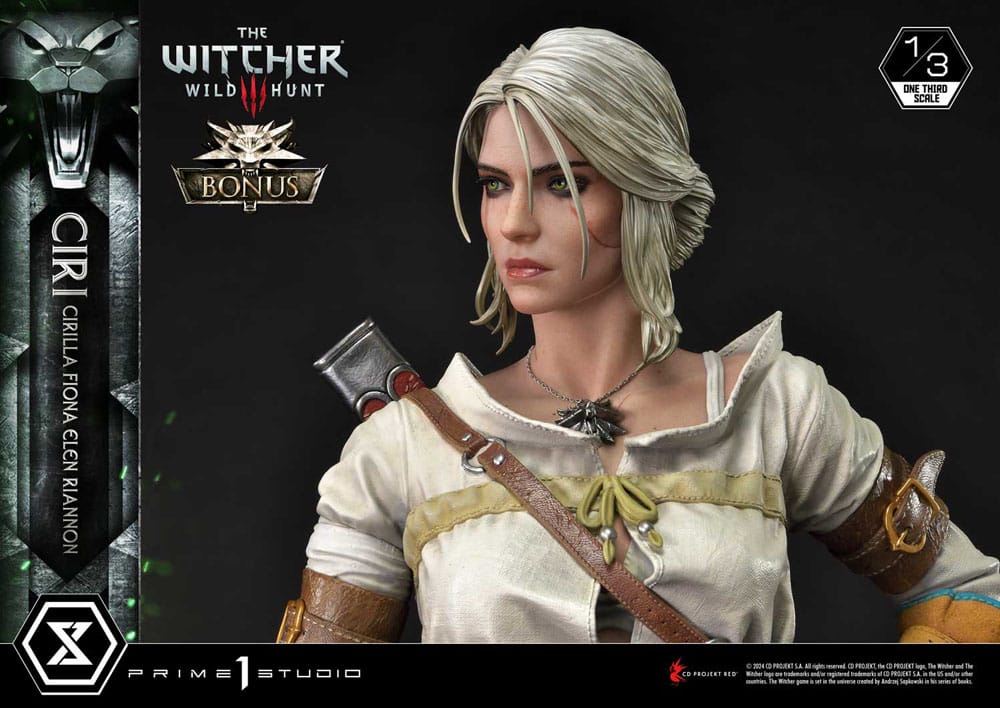 The Witcher 3: Wild Hunt Museum Masterline Estatua 1/3 Wild Hunt Ciri Fiona Elen Riannon Bonus Version 81 cm - Z POP Toys