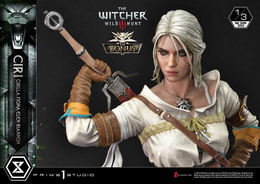 The Witcher 3: Wild Hunt Museum Masterline Estatua 1/3 Wild Hunt Ciri Fiona Elen Riannon Bonus Version 81 cm - Z POP Toys