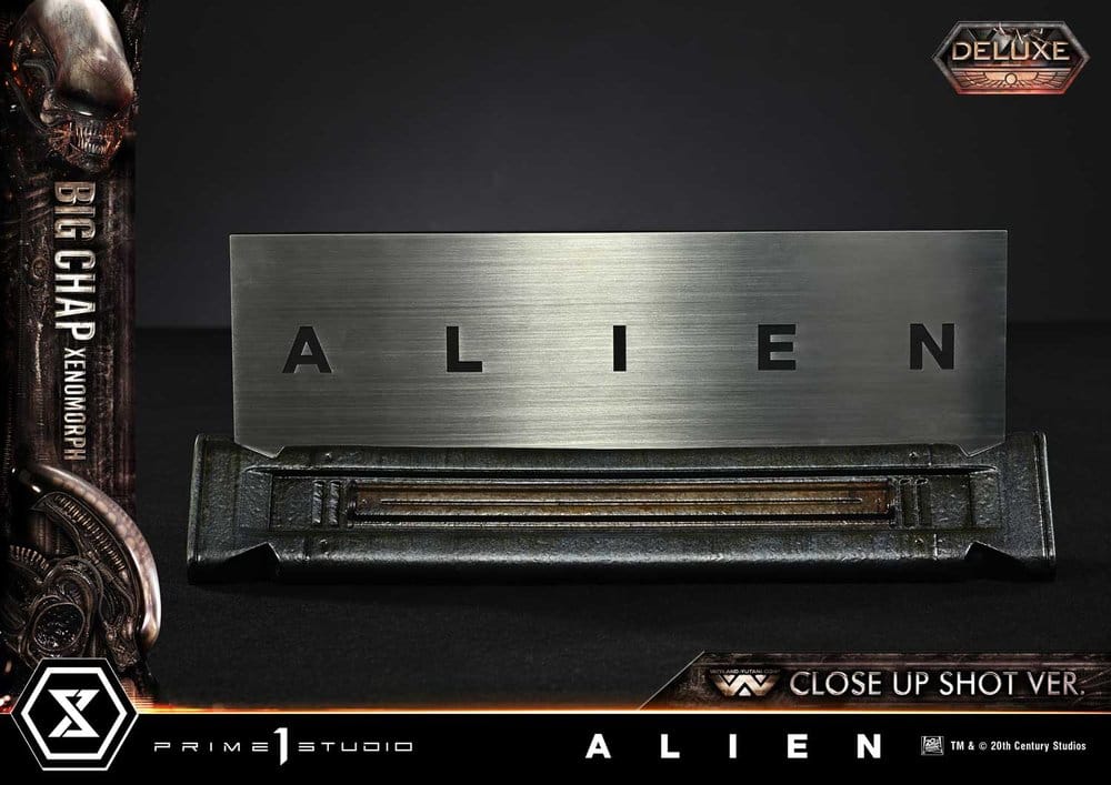 Alien (Film) Museum Masterline XL Statue 1/3 Big Chap Xenomorph Close Up Shot Ver. Deluxe Version 100 cm