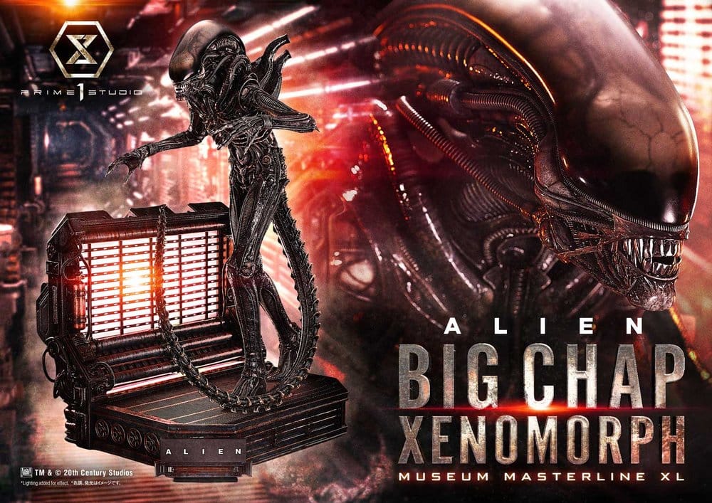 Alien Museum Masterline XL Statue 1/3 Big Chap Xenomorph Regular Ver. Bonus Version 100 cm
