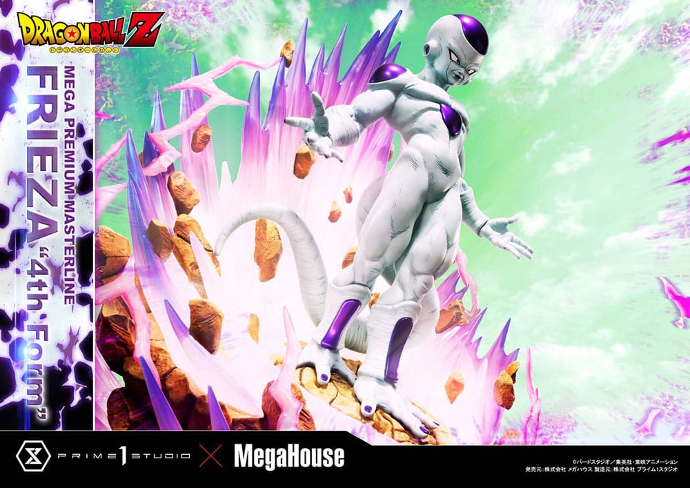 Dragon Ball Z Estatua 1/4 Frieza 4th Form Bonus Version 61 cm