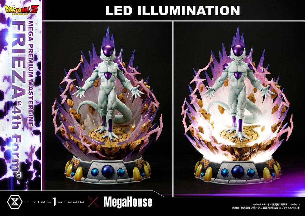 Dragon Ball Z Estatua 1/4 Frieza 4th Form Bonus Version 61 cm