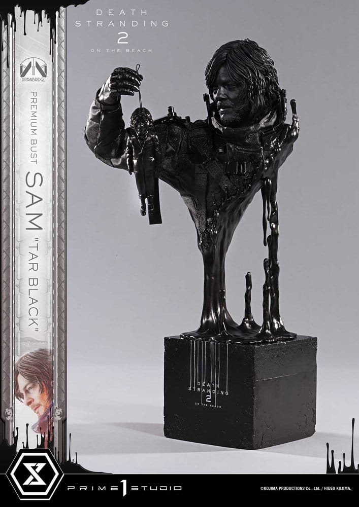 Death Stranding 2: On the Beach Busto Premium 1/3 Sam Tar Black 44 cm