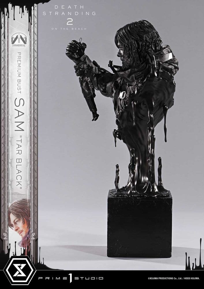 Death Stranding 2: On the Beach Busto Premium 1/3 Sam Tar Black 44 cm