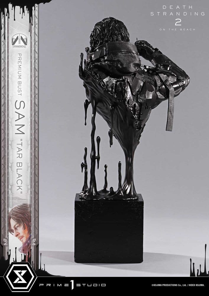 Death Stranding 2: On the Beach Busto Premium 1/3 Sam Tar Black 44 cm