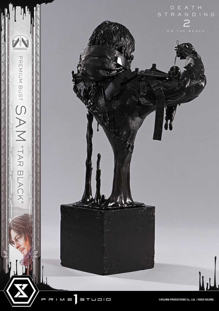 Death Stranding 2: On the Beach Busto Premium 1/3 Sam Tar Black 44 cm