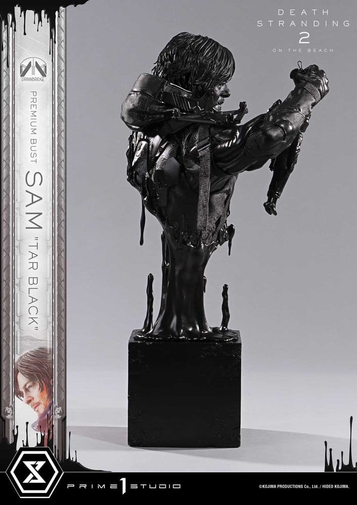 Death Stranding 2: On the Beach Busto Premium 1/3 Sam Tar Black 44 cm