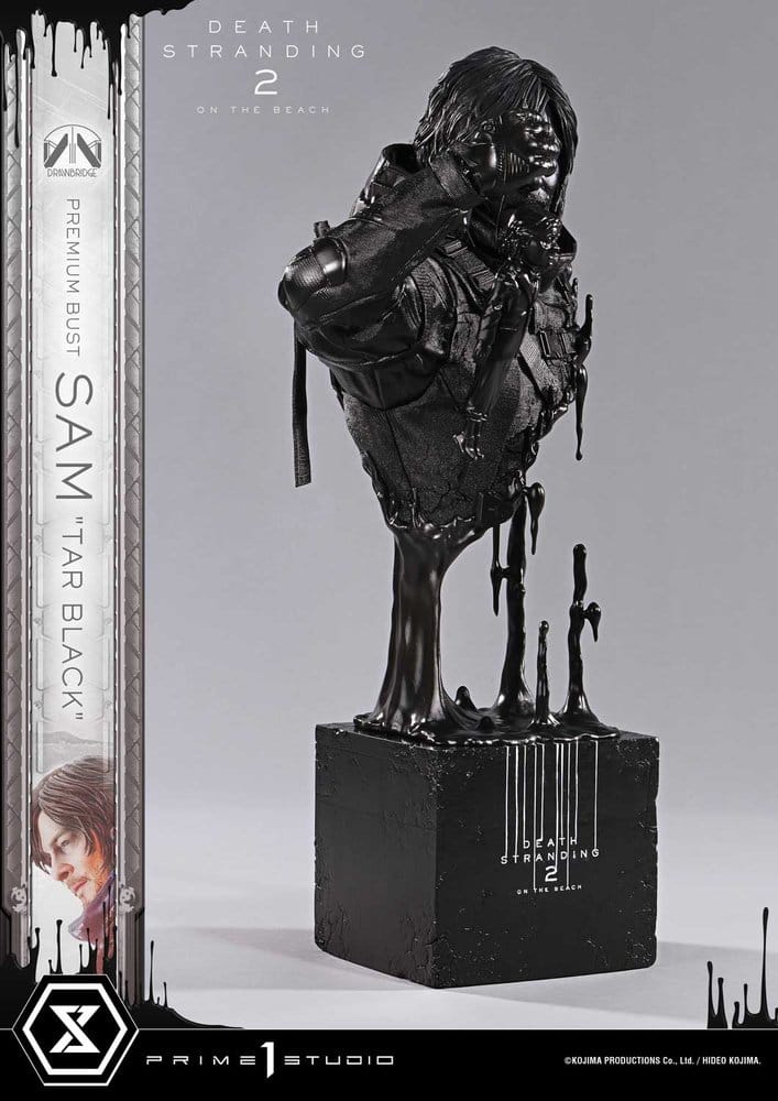 Death Stranding 2: On the Beach Busto Premium 1/3 Sam Tar Black 44 cm