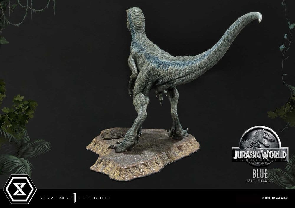 Jurassic World (Film) Prime Collectible Figures Estatua 1/10 Blue 17 cm