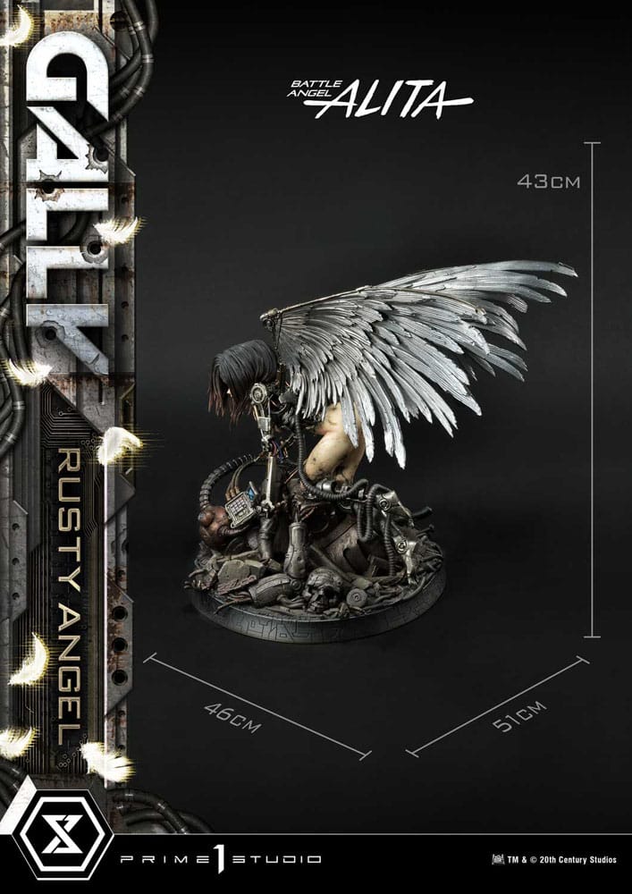 Alita: Ángel de combate Estatua 1/4 Alita Bonus Ver. 43 cm - Z POP Toys