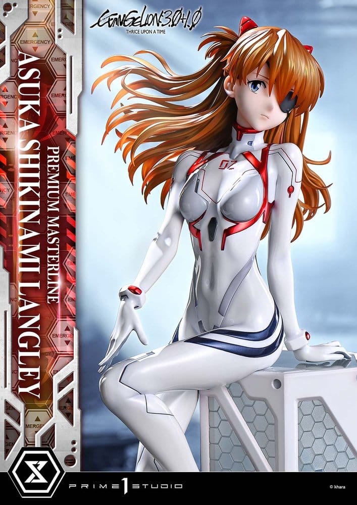 Evangelion: 3.0 + 1.0 Thrice Upon A Time Estatua Premium Masterline Series 1/4 Asuka Shikinami Langley Bonus Ver. 46 cm
