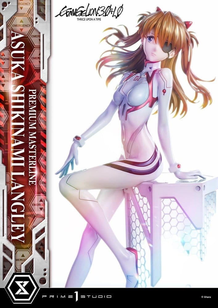 Evangelion: 3.0 + 1.0 Thrice Upon A Time Estatua Premium Masterline Series 1/4 Asuka Shikinami Langley Bonus Ver. 46 cm