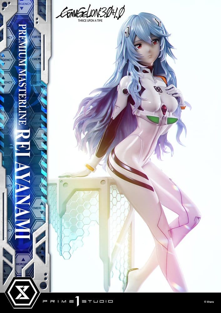 Evangelion: 3.0 + 1.0 Thrice Upon A Time Estatua Premium Masterline Series 1/4 Rei Ayanami 46 cm