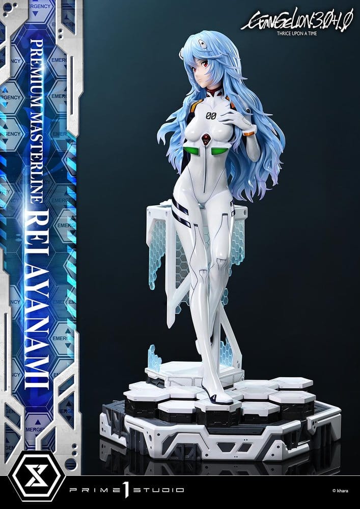 Evangelion: 3.0 + 1.0 Thrice Upon A Time Estatua Premium Masterline Series 1/4 Rei Ayanami 46 cm