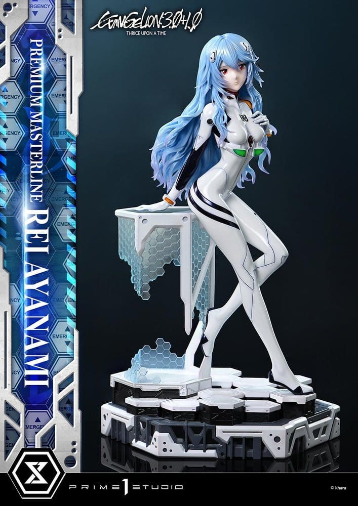Evangelion: 3.0 + 1.0 Thrice Upon A Time Estatua Premium Masterline Series 1/4 Rei Ayanami 46 cm