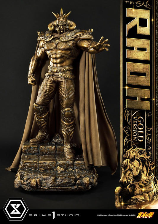 Fist of the North Star Estatua 1/4 Raoh Gold Version 78 cm - Z POP Toys