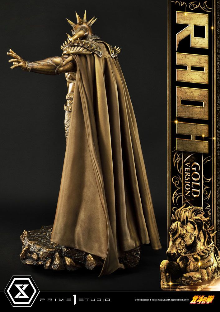Fist of the North Star Estatua 1/4 Raoh Gold Version 78 cm - Z POP Toys