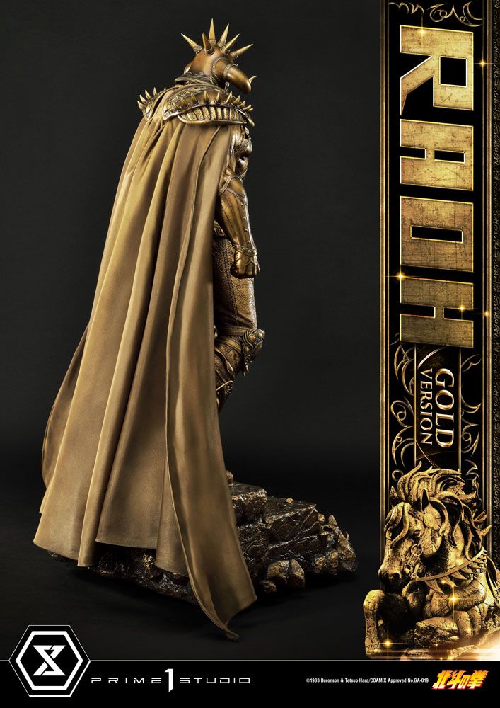 Fist of the North Star Estatua 1/4 Raoh Gold Version 78 cm - Z POP Toys