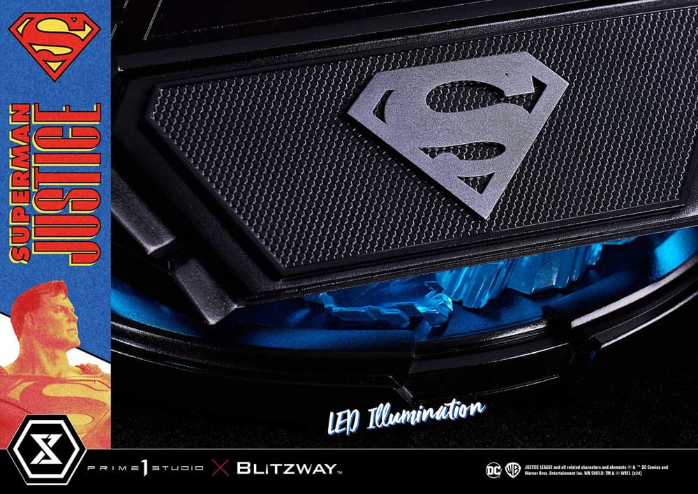 DC Comics Estatua Premium Masterline Series 1/4 Superman Justice Comics 57 cm - Z POP Toys