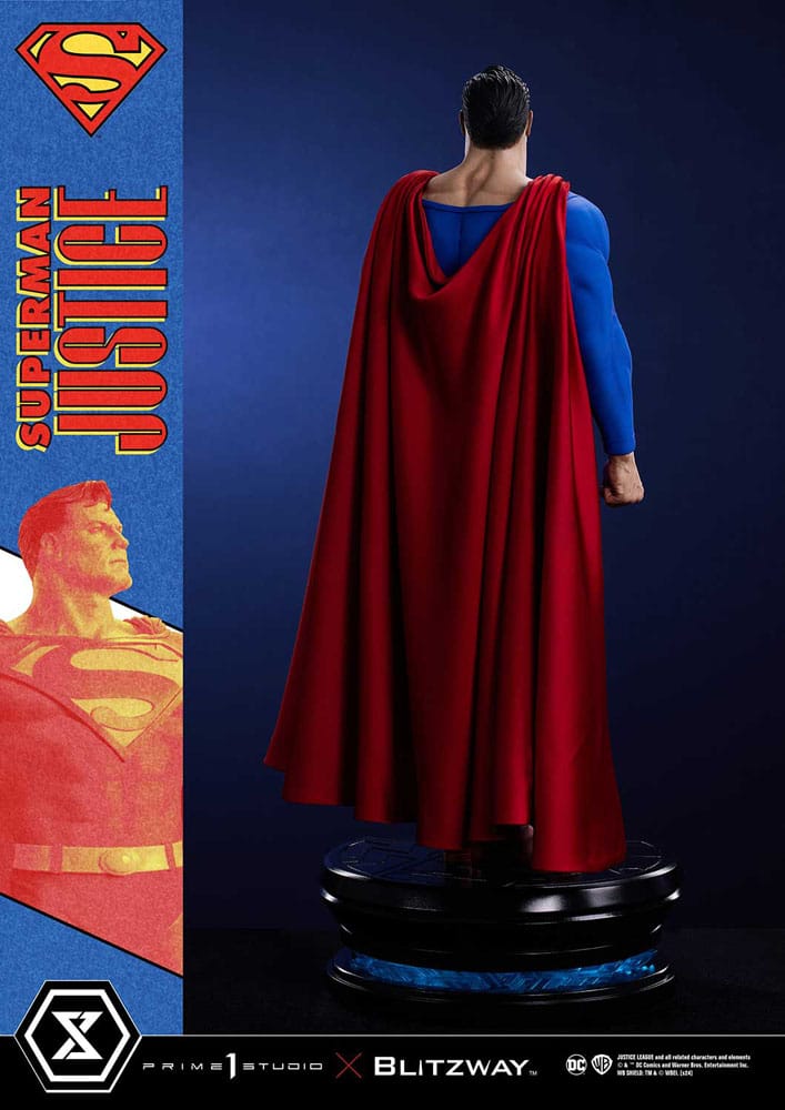 DC Comics Estatua Premium Masterline Series 1/4 Superman Justice Comics 57 cm - Z POP Toys