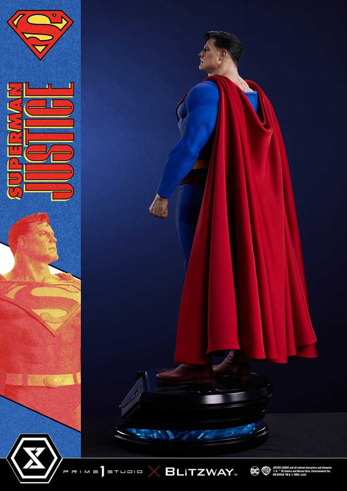 DC Comics Estatua Premium Masterline Series 1/4 Superman Justice Comics 57 cm - Z POP Toys