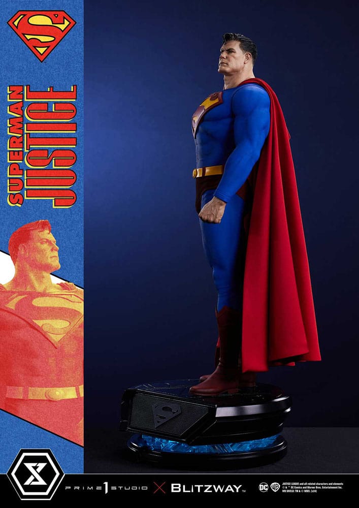 DC Comics Estatua Premium Masterline Series 1/4 Superman Justice Comics 57 cm - Z POP Toys