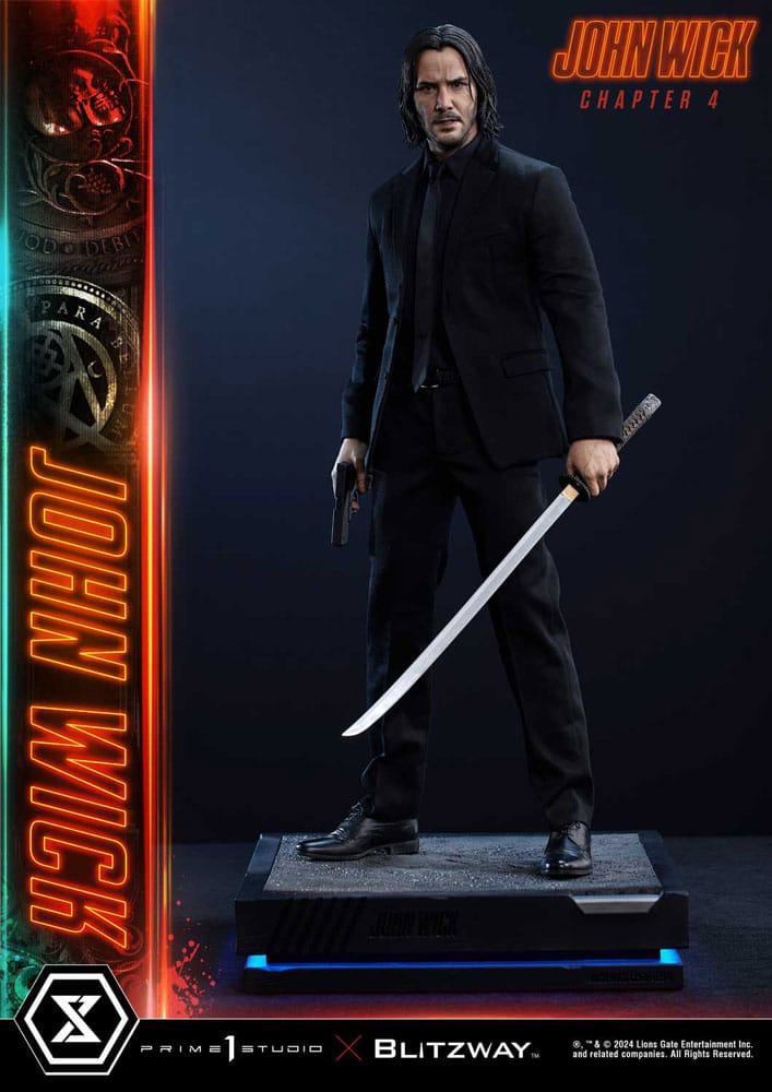 John Wick Chapter 4 Estatua Premium Masterline Series 1/4 John Wick 54 cm - Z POP Toys