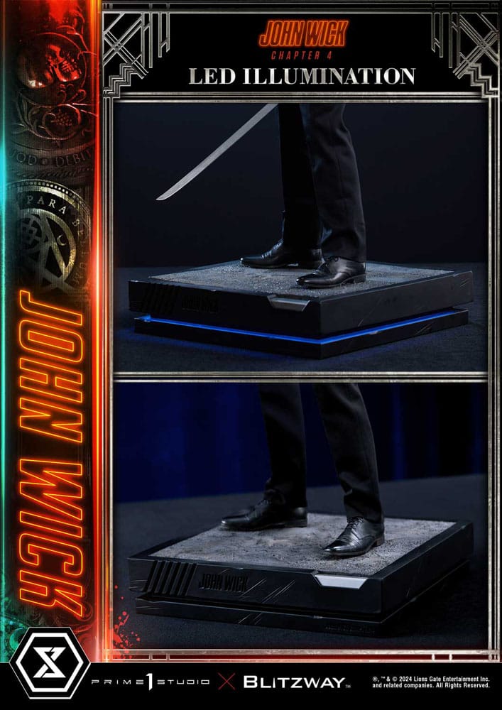 John Wick Chapter 4 Estatua Premium Masterline Series 1/4 John Wick 54 cm - Z POP Toys
