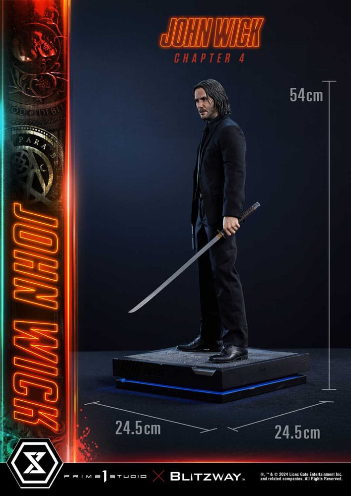 John Wick Chapter 4 Estatua Premium Masterline Series 1/4 John Wick 54 cm - Z POP Toys